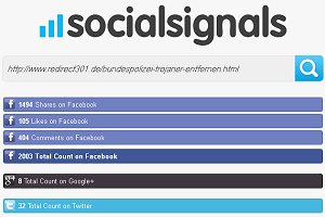 Der Social Signals Check