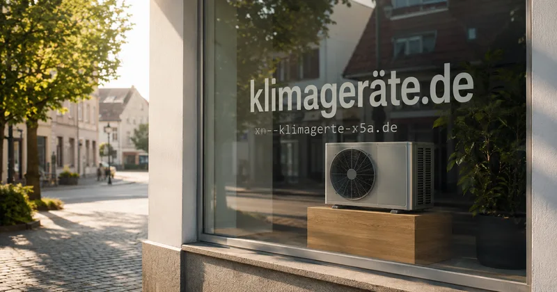 Umlautdomain und Punycode: was hinter klimageräte.de wirklich steckt