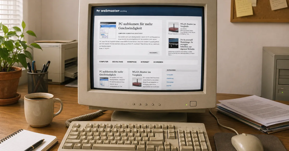 Blogtools der 2000er: was davon heute noch funktioniert