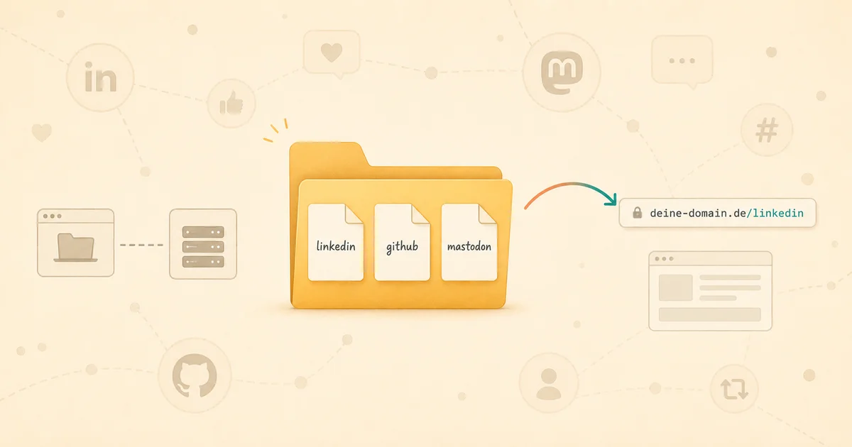 Einfache Weiterleitung per FTP und Meta Refresh - ohne .htaccess