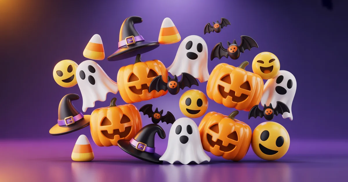 Halloween Emojis zum Kopieren und Einfügen