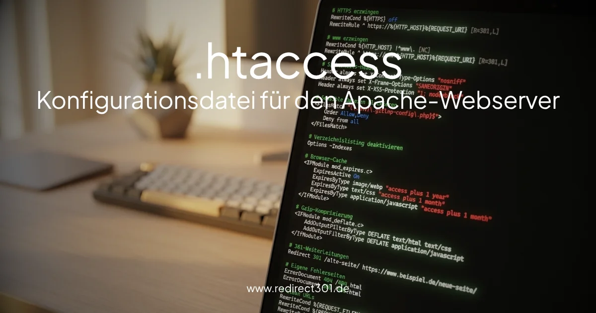 .htaccess - Anleitung mit Beispielen für Apache