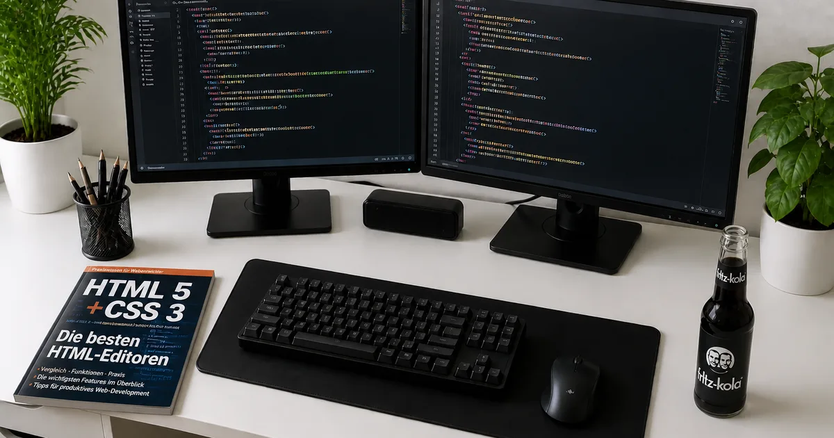 Die besten HTML-Editoren im Vergleich