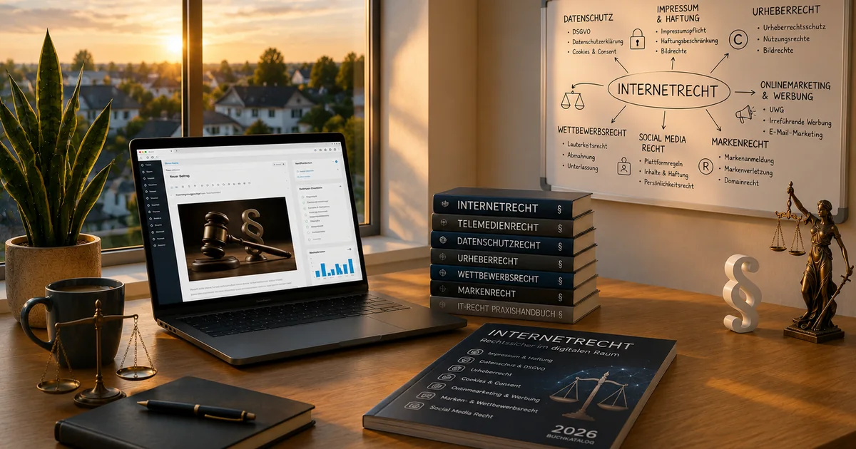 Internetrecht für Website-Betreiber: Bücher und Quellen