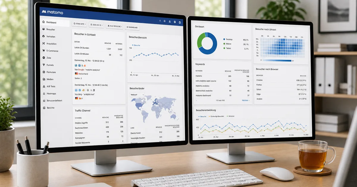 Matomo - die datenschutzfreundliche Google-Analytics-Alternative