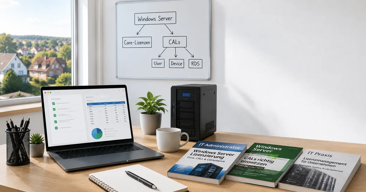 Windows Server lizenzieren: Core-Lizenzen und CALs wirklich verstehen