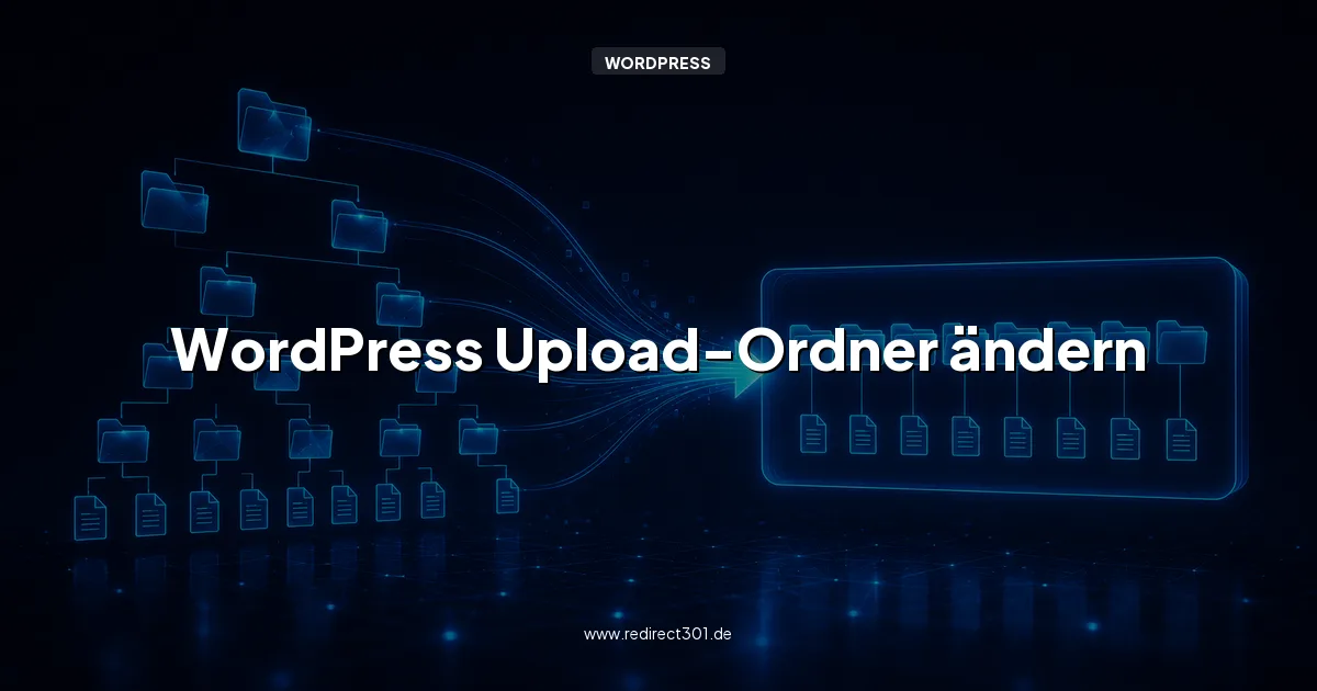 WordPress Upload-Ordner ändern - eigener Medien-Pfad