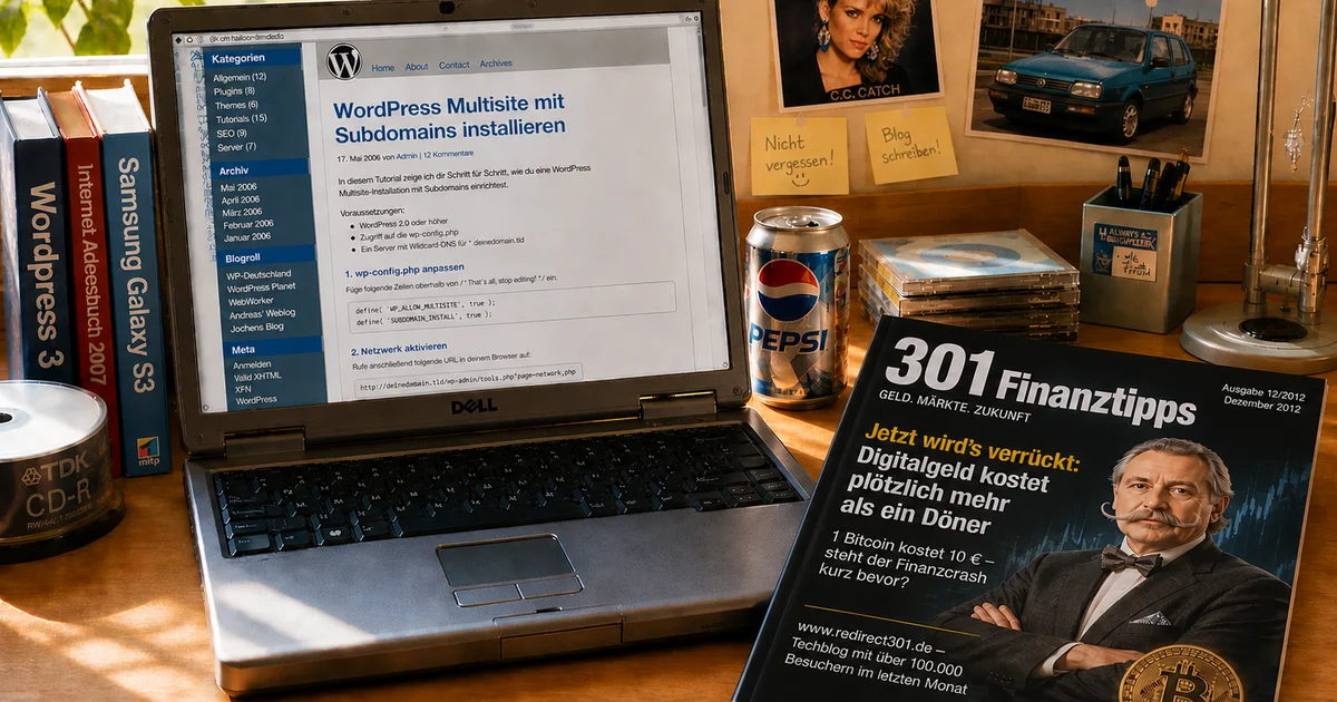 WordPress Multisite mit Subdomains installieren