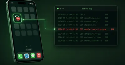 apple-touch-icon.png: 404 im Log verstehen und Icon einbinden