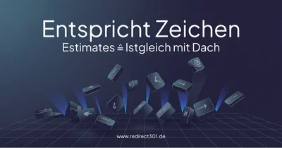 Entspricht Zeichen &wedgeq;