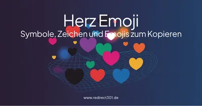 Herz Emoji ❤️ Symbole, Zeichen und Emojis zum Kopieren