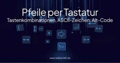 Pfeile per Tastatur zum Kopieren + Alt-Codes + Emojis
