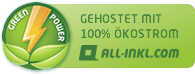 ALL-INKL.COM - Hosting mit 100 Prozent Ökostrom