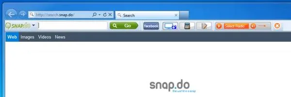 Snap.do Toolbar im Browser