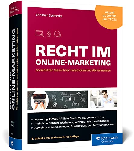 Recht im Online-Marketing (Solmecke, 4. Auflage)
