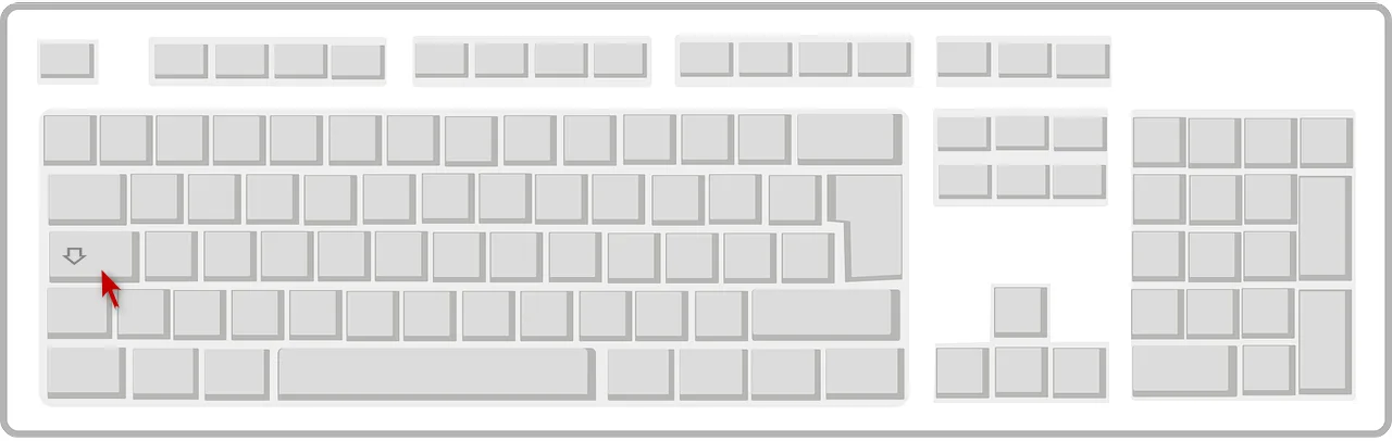 Shift Lock / Caps Lock Taste