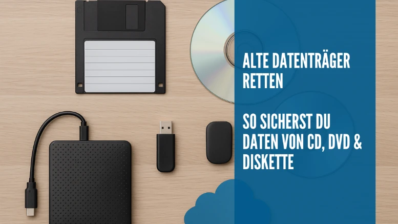 Alten Daten von CD-ROM, DVD oder Diskette retten