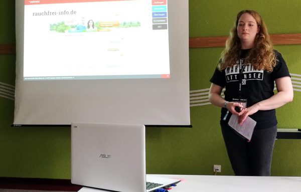 Vortrag von Annabell Neumair bei der Contentixx 2017