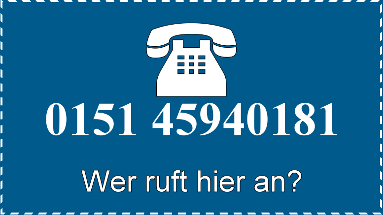 Anrufe von 015145940181
