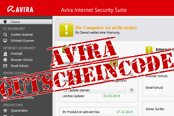 Avira Gutscheincode