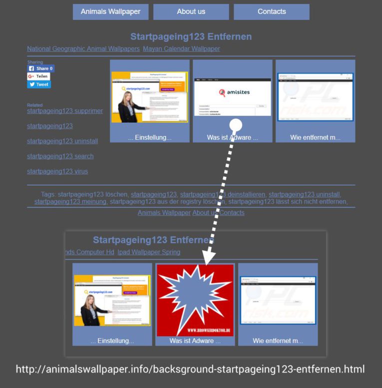 Bilderklau stoppen - Hier wird jetzt das Ersatzbild ausgegeben