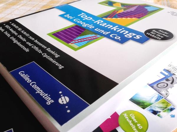 SEO Fachbuch: Top-Rankings bei Google und Co.