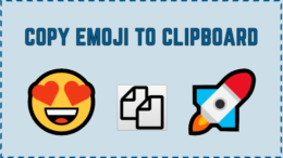 Copy Emoji to Clipboard