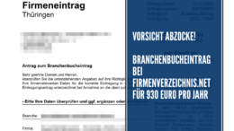 Firmenverzeichnis net Abzocke
