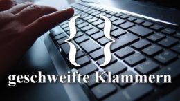 Geschweifte Klammern