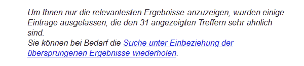 Indexierungsfehler Indexierungsfehler