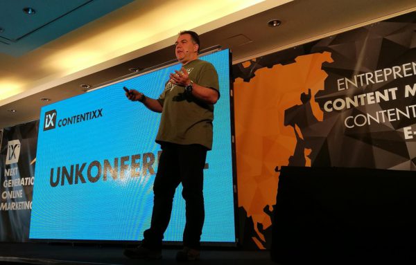 Marco Janck eröffnet die Contentixx 2017