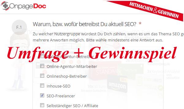 OnpageDoc Umfrage 2014