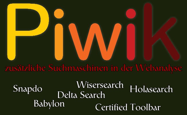 Piwik um Suchmaschinen erweitern