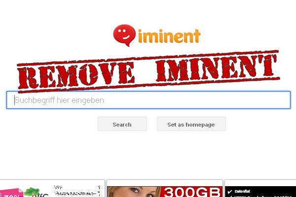 Remove Iminent Search Toolbar