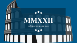 Römische Zahl 2022 - MMXXII