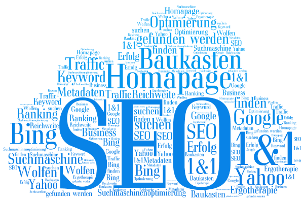 SEO für 1und1 Homepage-Baukasten