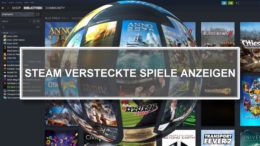 Steam versteckte Spiele wieder anzeigen