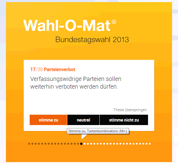 Wahlomat 2013