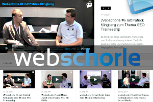 Webschorle - Online Marketing Video Podcast
